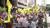 Venezuela: casseroles en main, l'opposition exige le référendum