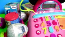 TOYS SURPRISES Shopkins Egg PJ MASKS NUM NOMS 2 Minnie Mouse Cash Register Mashems Fashems