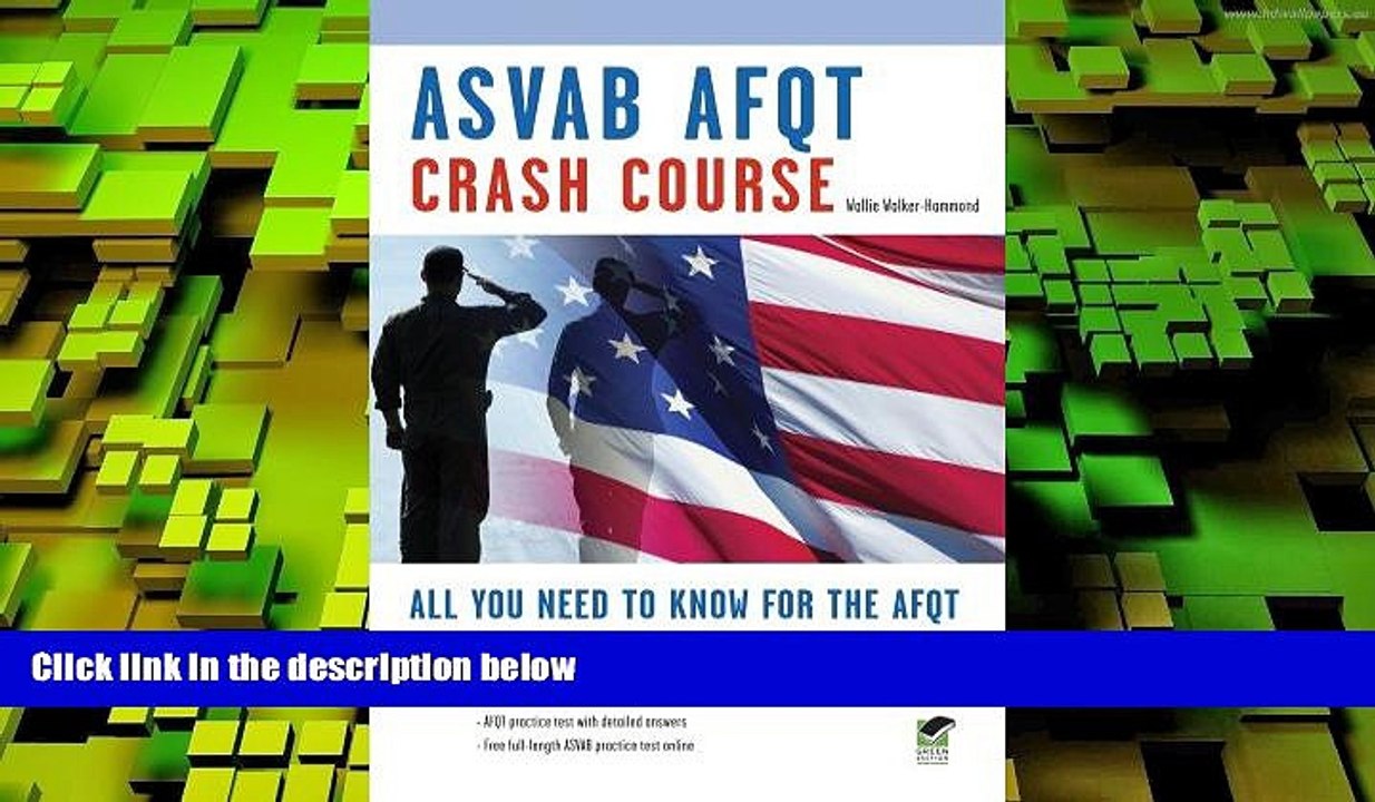READ book  ASVAB AFQT Crash Course Book + Online (Military (ASVAB) Test Preparation)  FREE BOOOK