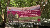 Colombie: conférence inédite des Farc pour ratifier la paix