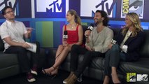 The Cast of Lights Out, Scariest Movie This Year | Comic Con 2016 | MTV