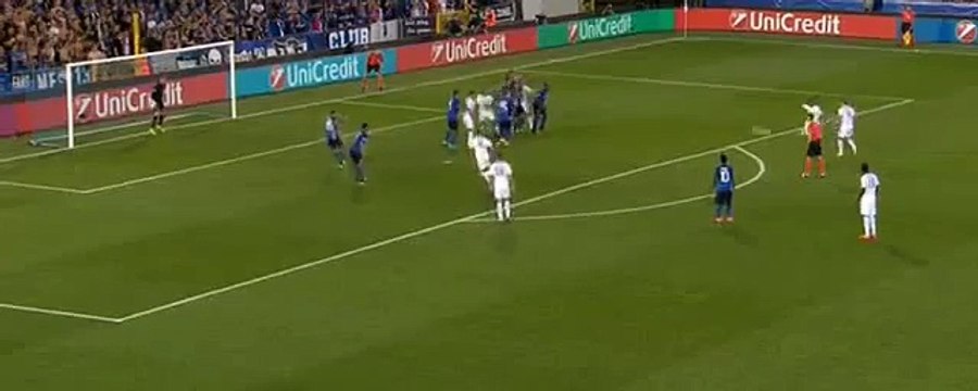 Riyad Mahrez هدف رياض محرز ضد كلوب بروج