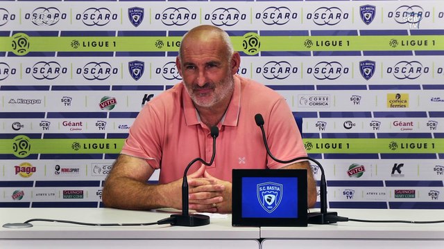 ASSE-SCB : Conf. d'avant-match de F. Ciccolini