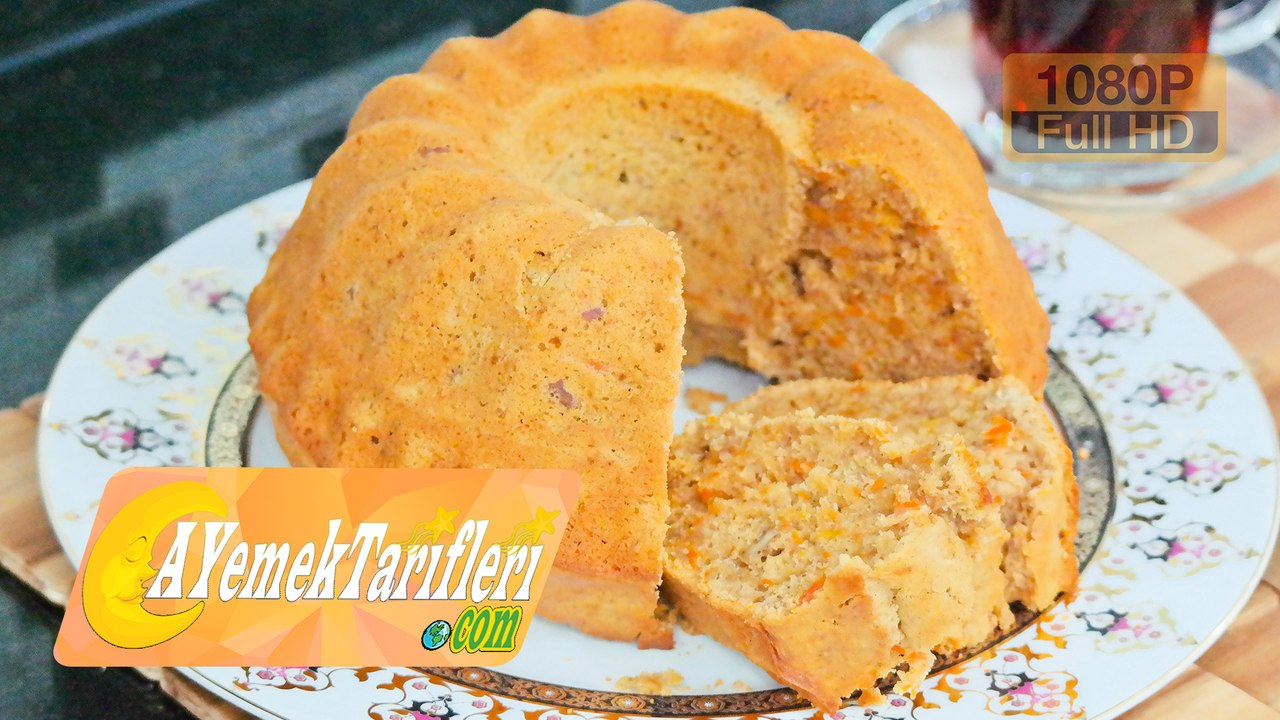 Havuçlu Tarçınlı Cevizli Kek Nasıl Yapılır? | Havuçlu Tarçınlı Cevizli Kek Tarifi