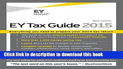 [PDF] EY Tax Guide 2015 (Ernst   Young Tax Guide) Full Online