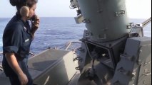Ultimate Military Defense Weapons - CIWS Close In Weapon System Gatling Gun In Action