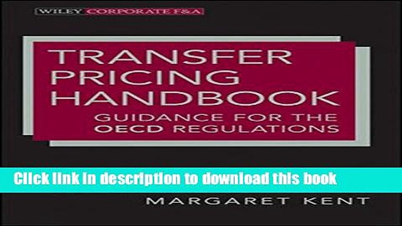 [PDF] Transfer Pricing Handbook: Guidance for the OECD Regulations Popular Online