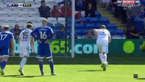 Chris Wood Penalty Goal HD Cardiff City 0-1 Leeds United 17.09.2016 HD