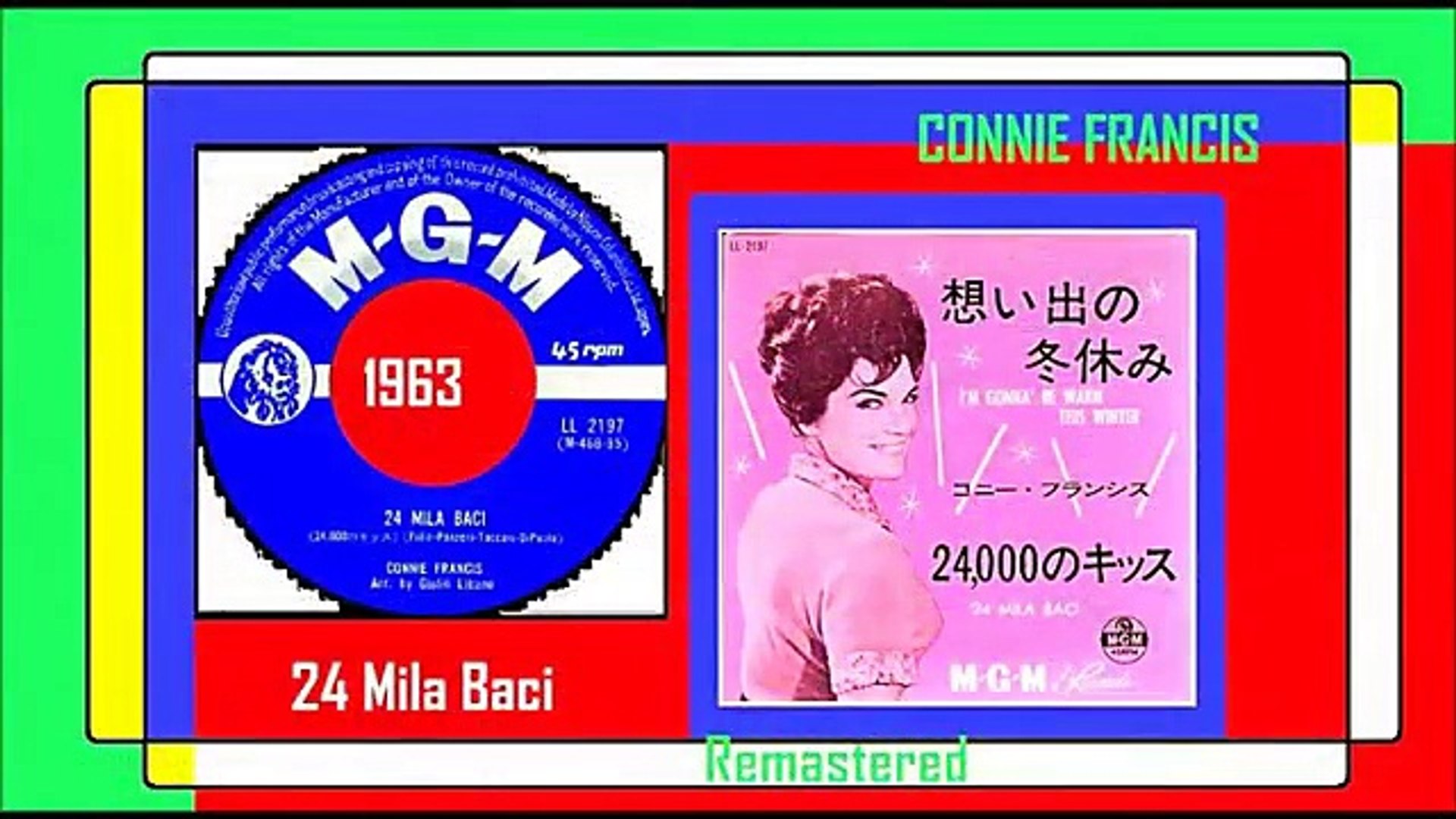 Connie Francis 24 Mila Baci Video Dailymotion