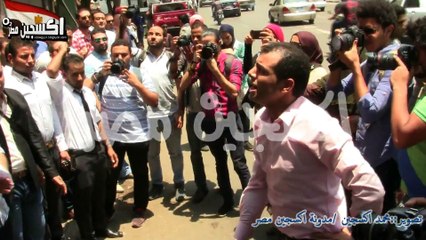 منسق حملة الماجستيرالمسئولين بيرفضوا يقابلونا فى حين انهم بيقابلوا الفنانين حثالة المجتمع