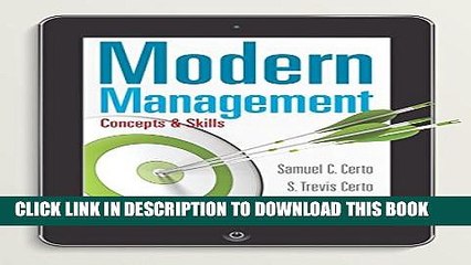 [PDF] Modern Management: Concepts and Skills (14th Edition) Full Online