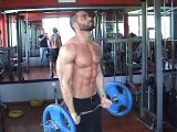 Lazar Angelov Training for Arms and ABS !