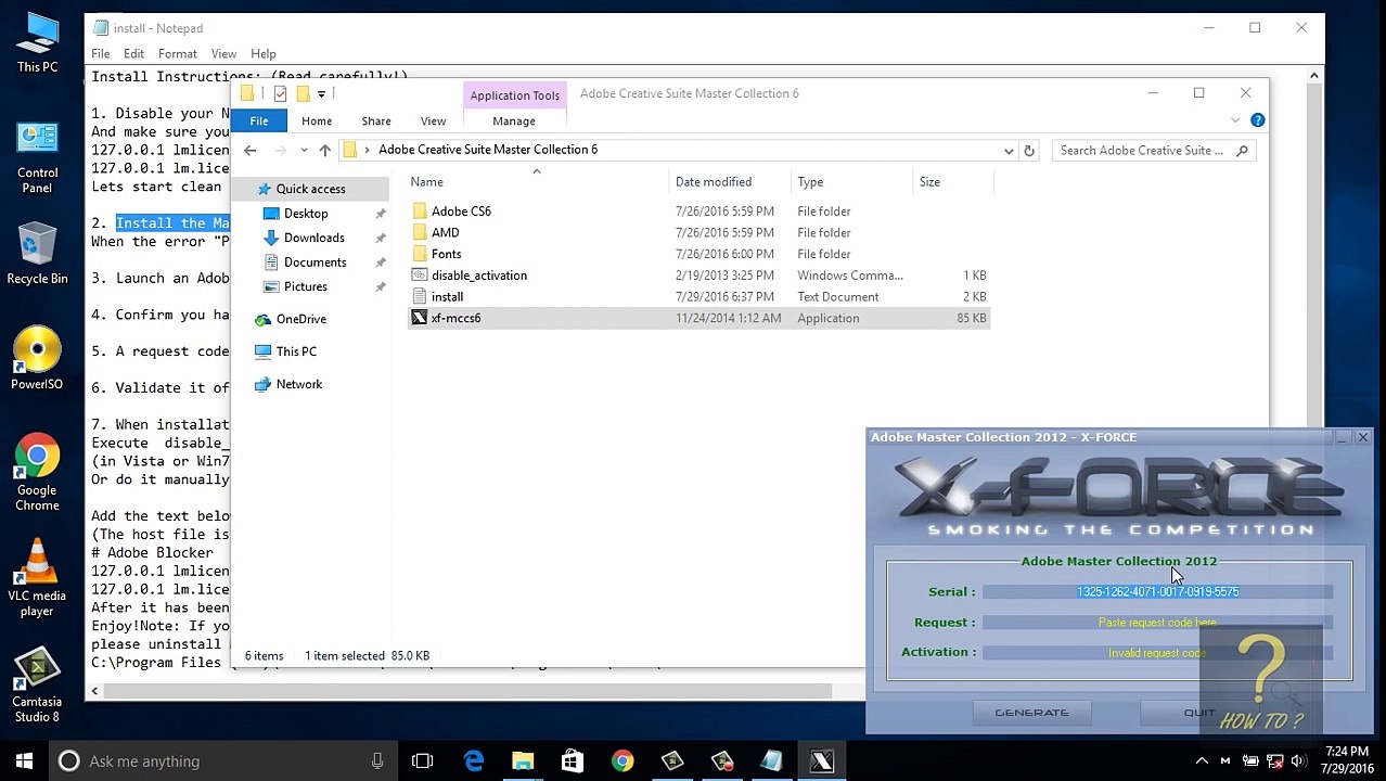 How to install Adobe Creative Suite Master collection CS6 the BEST WAY