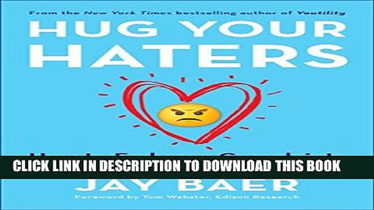 [PDF] Hug Your Haters: How to Embrace Complaints and Keep Your Customers Popular Colection