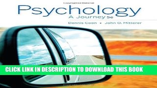 [PDF] Psychology: A Journey [Full Ebook]