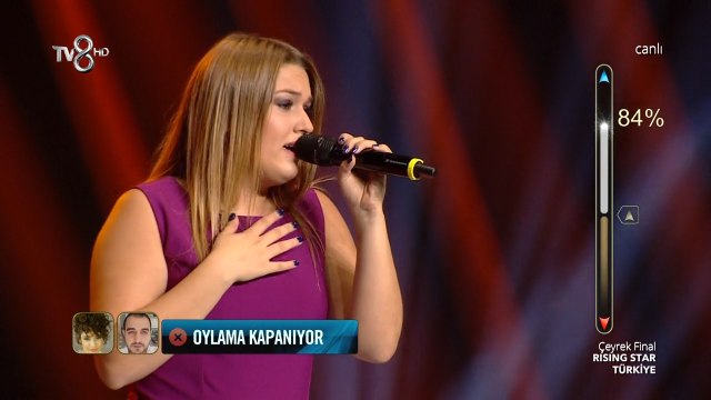 Gizem Sancaklı 'Git' Çeyrek Final - Rising Star Türkiye 7 Eylül 2016