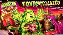 Mutant Crocodile Eats Rip Clutchgoneski Micro Drifters Cars Monster 500 Toxic Terror Trap