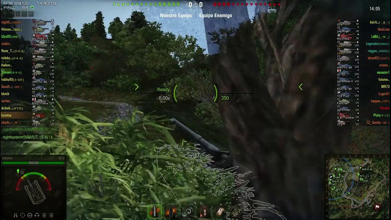 La Vida de un Noob en World of Tank - M12