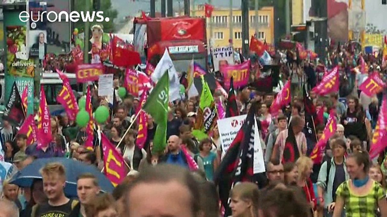 Mobilmachung gegen TTIP und Ceta in sieben deutschen Großstädten