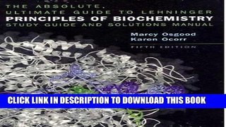 New Book Absolute Ultimate Guide for Lehninger Principles of Biochemistry