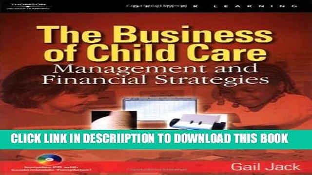 [PDF] The Business of Child Care: Management and Financial Strategies Popular Colection