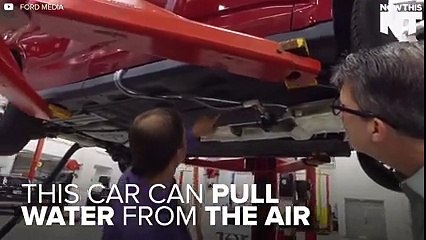 This Car Produces Drinkable Water From Your AC