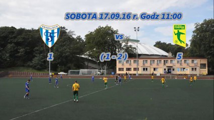 I połowa WLJ STARSZYCH (2016/2017) Flota Świnoujście 1 - 5 ( 1 - 2 ) Chemik Police