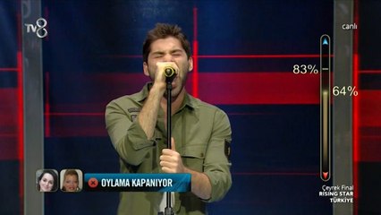 Tuna Dinç 'Cambaz' Çeyrek Final - Rising Star Türkiye 7 Eylül 2016