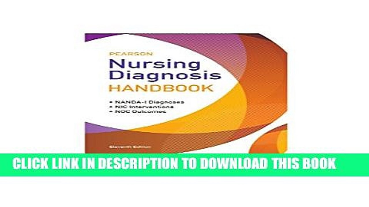 [PDF] Pearson Nursing Diagnosis Handbook (11th Edition) Full Collection