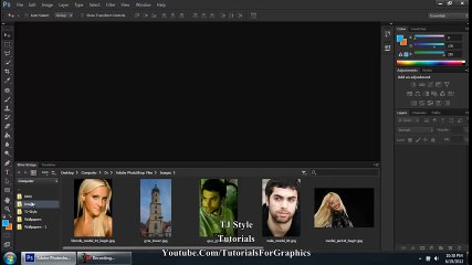 Interface Introduction Adobe photo shop video tutorial Part 03