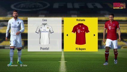 Renega Demo: Fifa 17 - Real Madrid X Bayern de Munique (PS3)