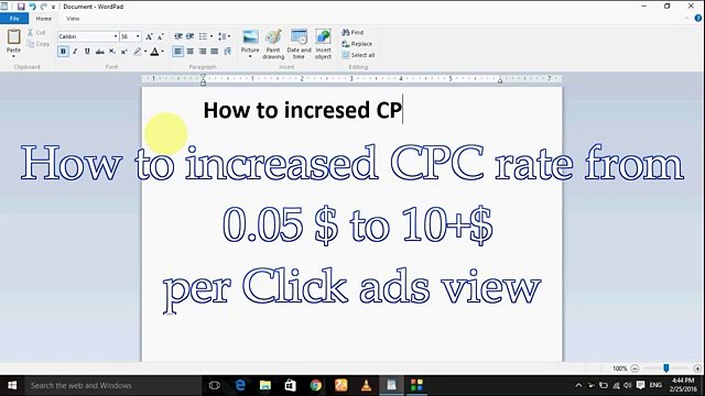 increased Google adsense ads CPC rate 0.05 to 10+$ with 1 click