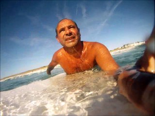 Surf en maillot de bain