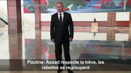 Poutine: Assad respecte la trêve, les rebelles "se regroupent"
