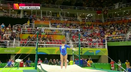 Рио 2016 -  Алия Мустафина выиграла золото на брусьях  - Aliya Mustafina 12/8/16