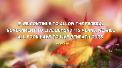 Joe Miller Quotes