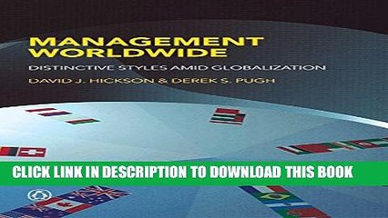 [PDF] Management Worldwide: Distinctive Styles Among Globalization (Penguin Business) Full Online