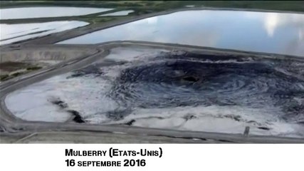 Etats-Unis : un trou géant dans une usine d'engrais provoque une fuite d'eau radioactive