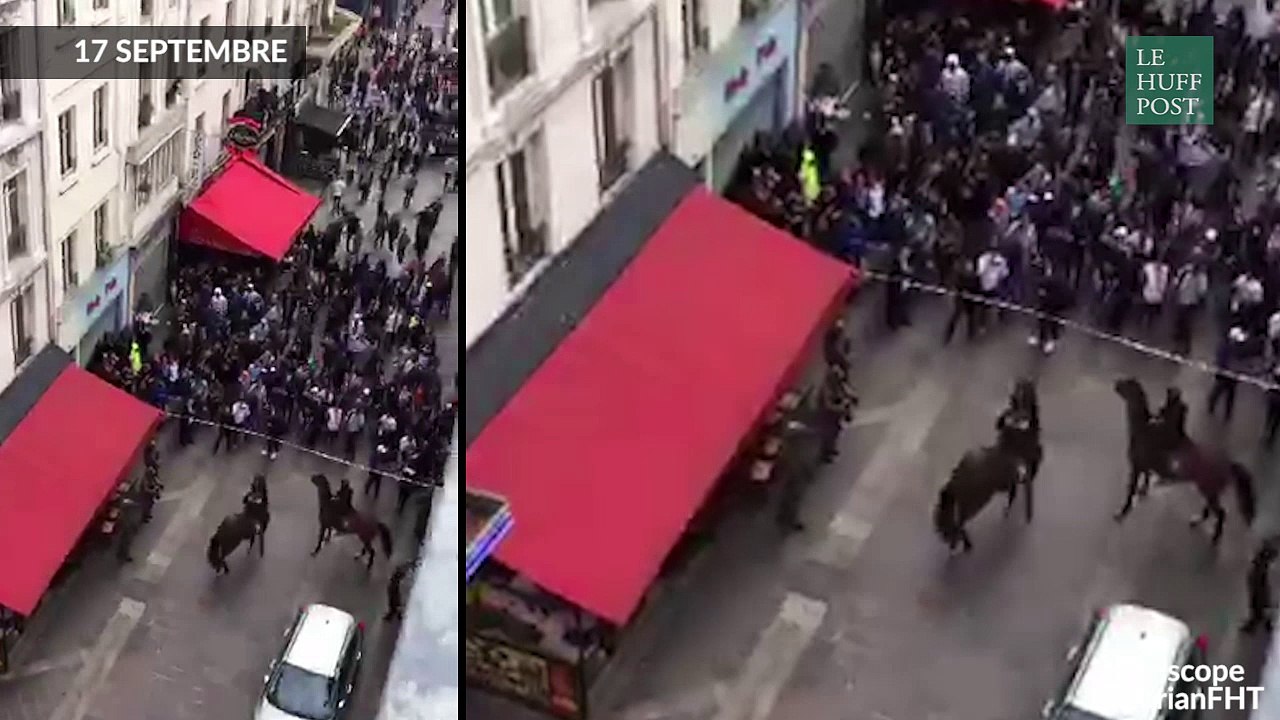 Les images de l'intervention de la police pendant la fausse alerte attentat à Paris