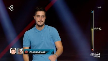 Semih Anıl 'Öp' Çeyrek Final - Rising Star Türkiye 7 Eylül 2016