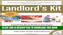 [PDF] The Landlord s Kit, Revised Edition: A Complete Set of Ready to use Forms, Letters, and