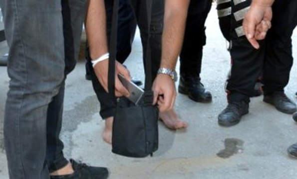 Çantasını Çalan Çıplak Ayaklı Hırsızı Yalın Ayak Kovaladı