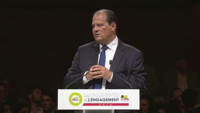Discours de Jean-Christophe Cambadelis à l'Université de l'Engagement à Lomme