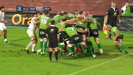 1er essai de Jérôme Bosviel sous les couleurs montalbanaises !