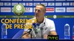 Conférence de presse FC Sochaux-Montbéliard - Stade de Reims (1-1) : Albert CARTIER (FCSM) - Michel DER ZAKARIAN (REIMS) - 2016/2017