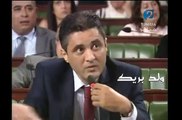 عركة داخل مجلس نواب الشعب بين سامية عبو و النائب حسونة عن نداء تونس