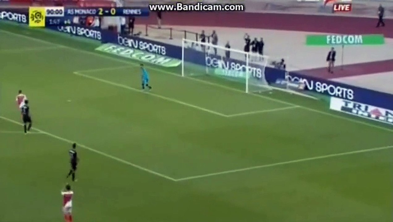 Thomas Lemar 2nd Goal HD - Monaco 3-0 Rennes  17-09-2016 HD