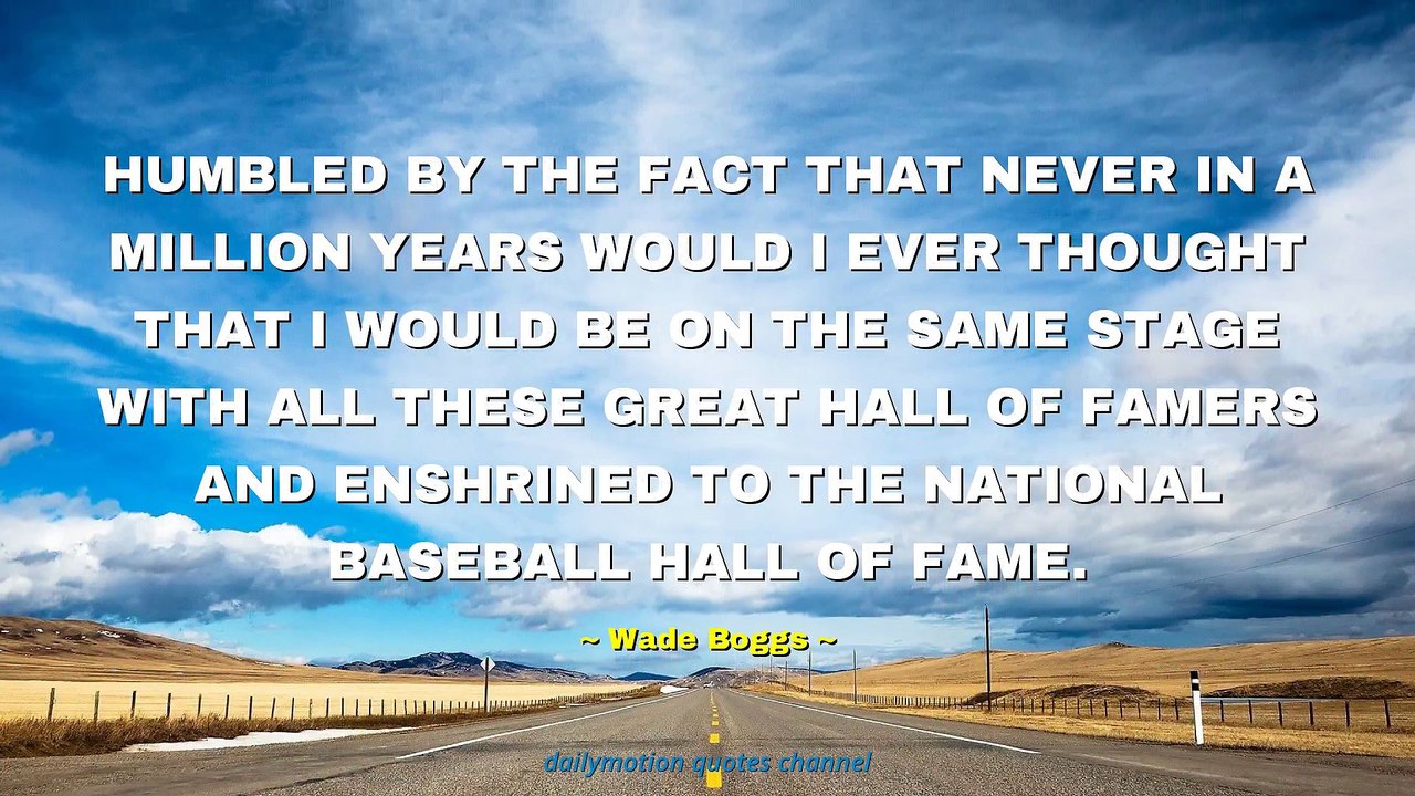 Wade Boggs Quotes