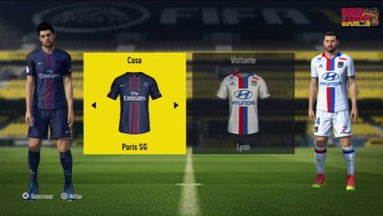 Renega Demo: Fifa 17 - PSG X Lyon (PS3)