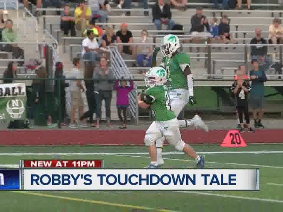 Robby's touchdown tale